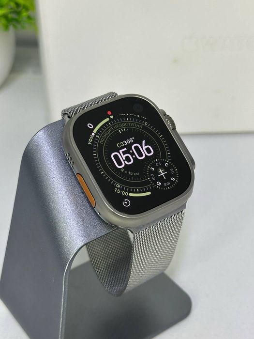 Apple Watch Ultra 2 / 49mm / Titanium / Akb-100%  Комплектация: ВК(12)