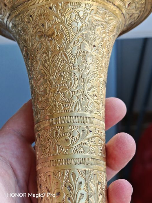 Vază alamă vintage India