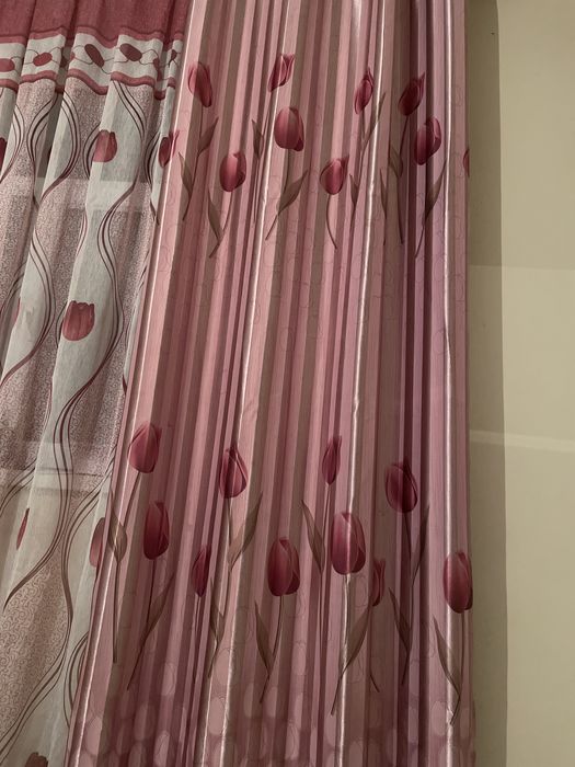 Шторы с корнизом