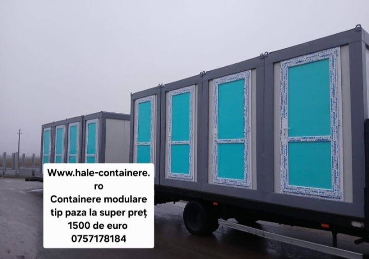 Vand containere modulare standarde la oferta