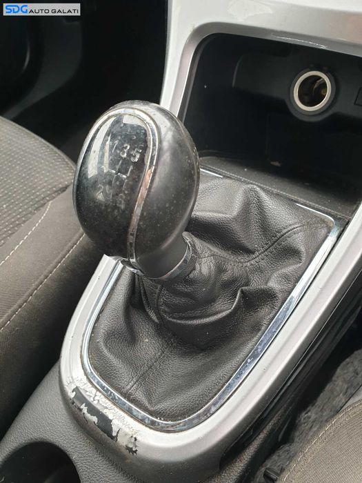 Nuca cu Manson Piele Maneta Schimbator Viteze Cutie Manuala 5 Trepte Opel Astra J 2009 - 2016 [C7336]