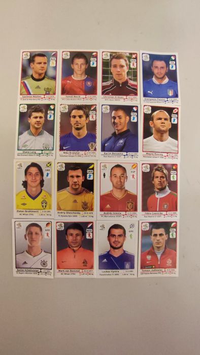 Panini стикеры Euro 2012