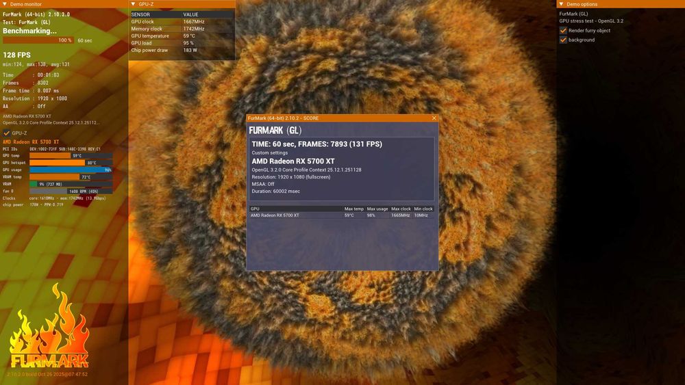 Геймърски компютър RX 5700 XT / i5-12400F – 1440p, напълно тестван