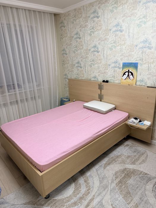 Продам кровать со шкафом