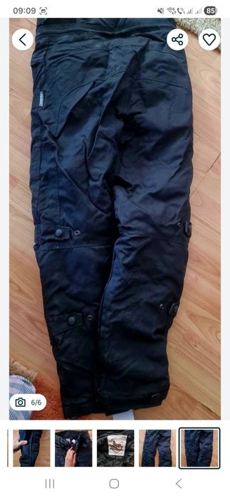 Pantaloni moto impermeabili cu protectii Flying Eagle