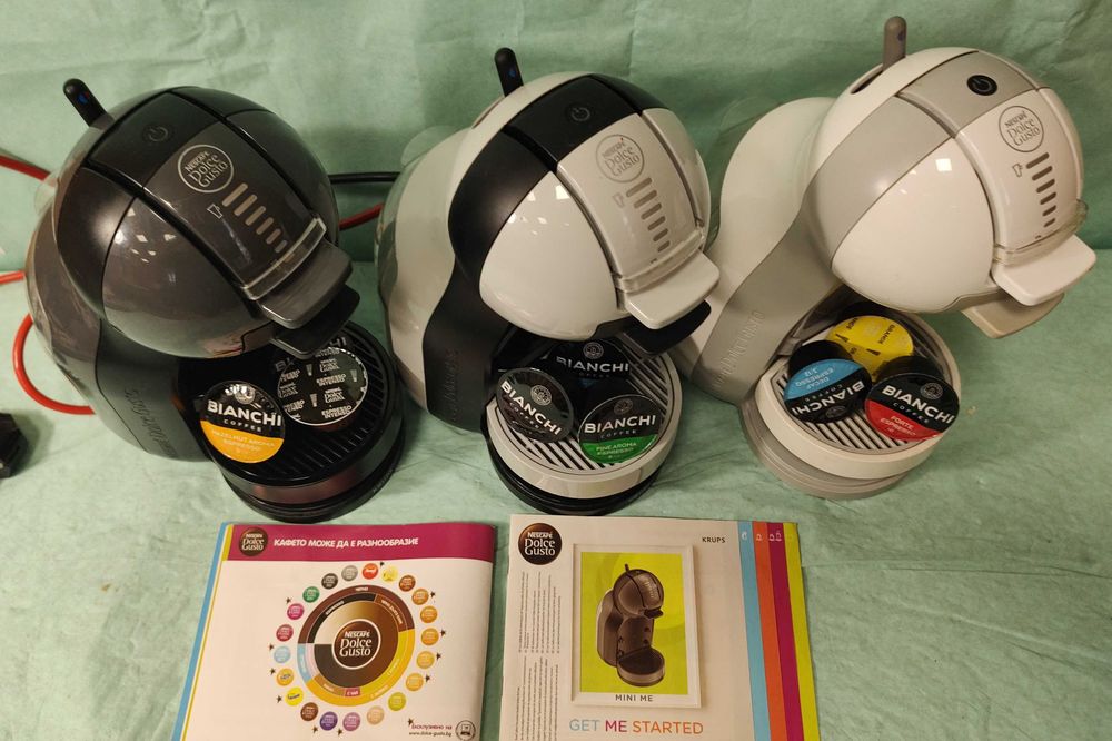 Кафемашина с гаранция 1 година Automat NESCAFÉ® Dolce Gusto Krups Mini Me.Gray