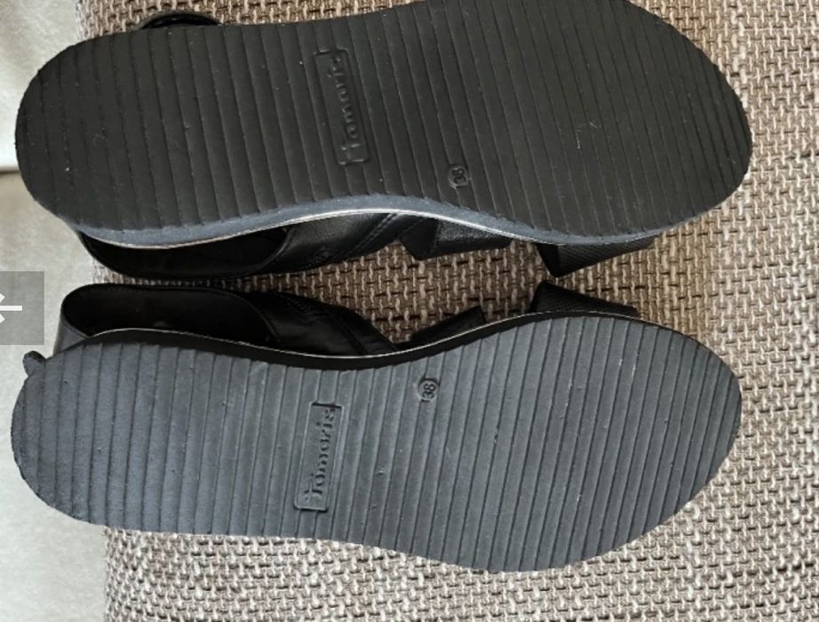 Страхотни сандали 38номер от ест. кожа-2бр.. и 36 розови