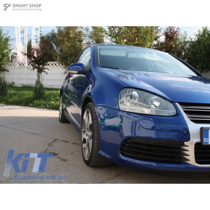 Bara Fata VW Golf V 5 (2003-2007) Jetta (2005-2010) R32 Aluminiu Look