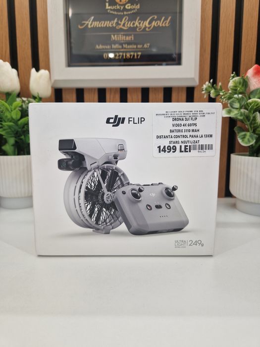 Drona DJI FLIP VIDEO 4K 60 FPS Garantie! #54134