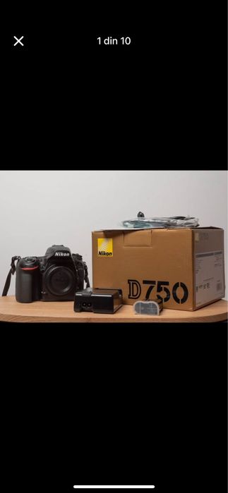 Nikon d750 + 50 mm g 1.8 full box 30000 cadre
