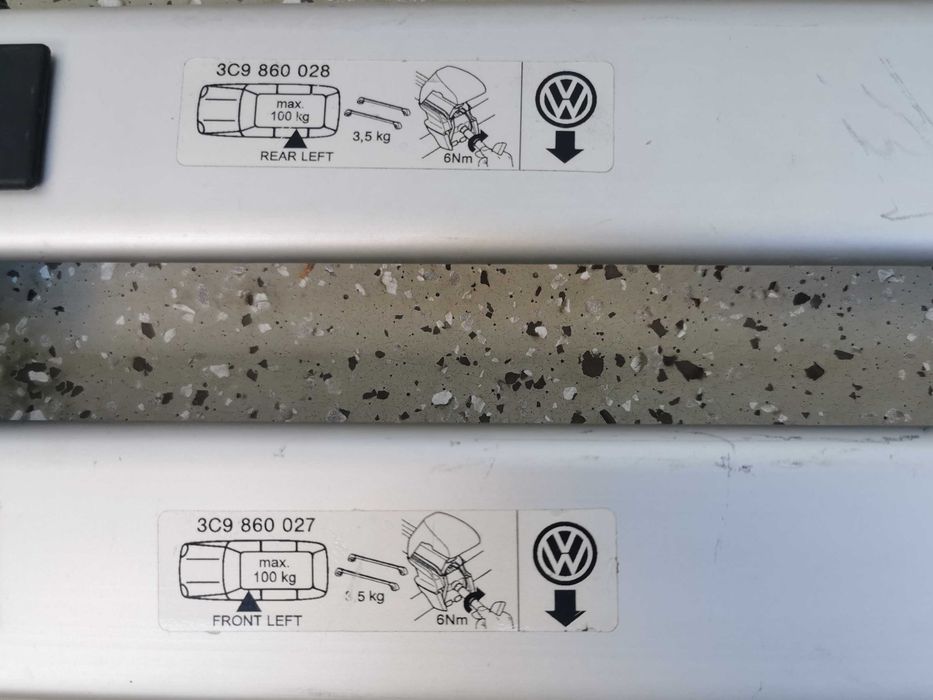 Оригинални напречни греди багажник VW PASSAT ПАСАТ B6 B7 2005-2014