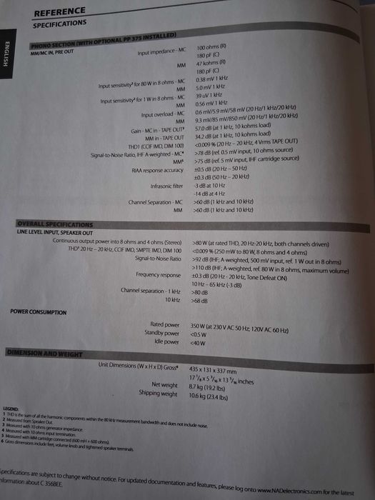 NAD C356 BEE като нов