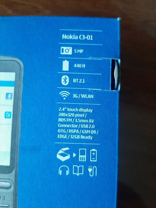 Nokia C3-01 , б/у