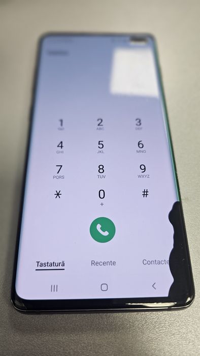 Samsung S10+ plus, pata pe display, 100% funcțional