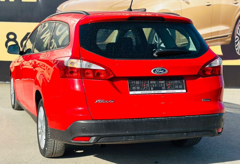 Ford Focus 2013 1.6 diesel euro 5  RATE CU BULETINUL AVANS 0