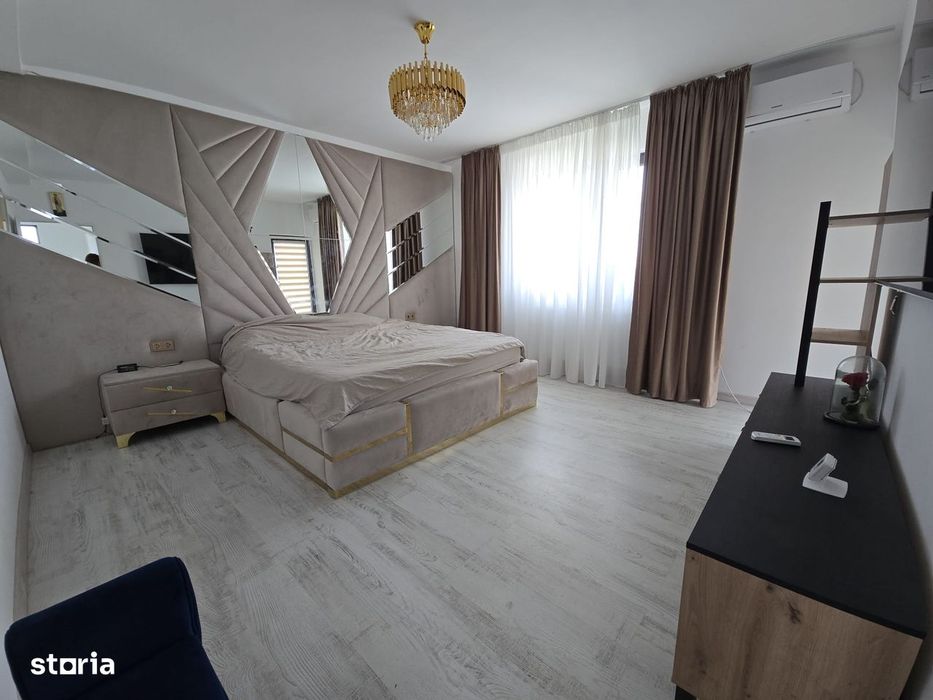 Vila 4 camere,gata de mutare ,mobilată și utilată,teren 400 mp