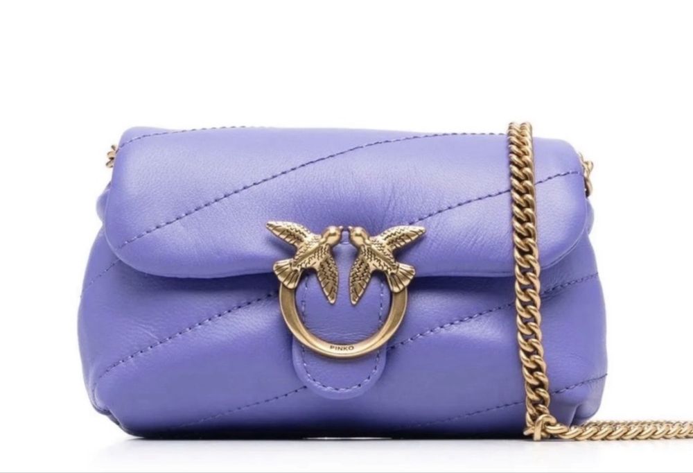Pinko micro bag нова естествена кожа