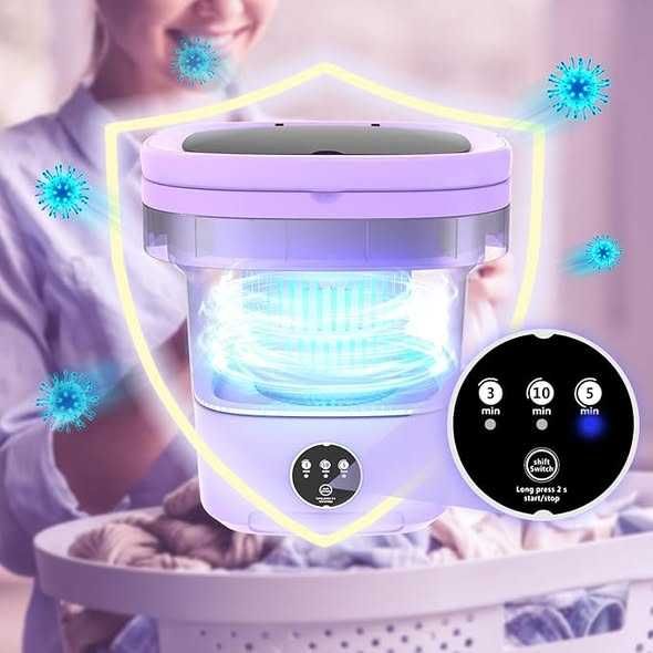 Mașină de spălat pentru camping, 13 L, 2 kg , garantie