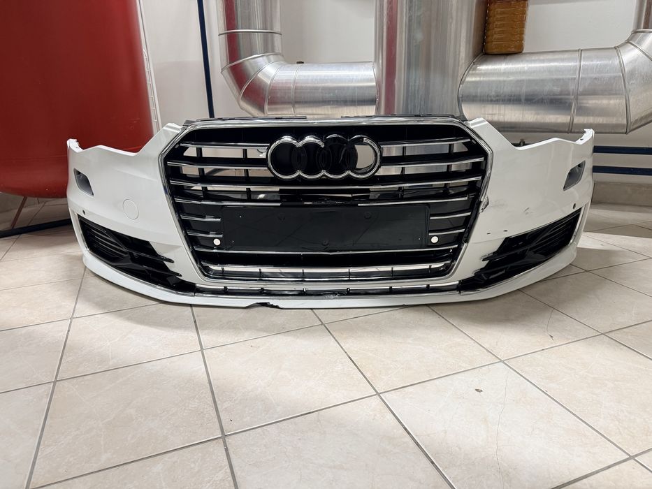 Bara fata  far xenon spoiler grila radiator a6 c7 facelift Audi