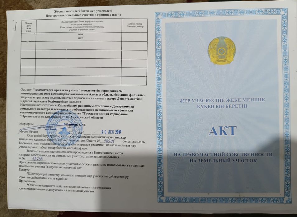 Продам участок в Чемолгане
