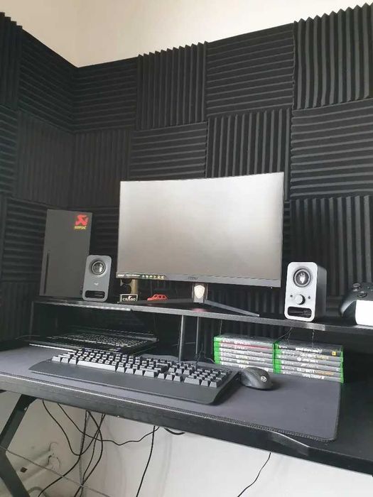 Залепващи Акустични Панели за шумоизолация и звукоизолация, 12 броя