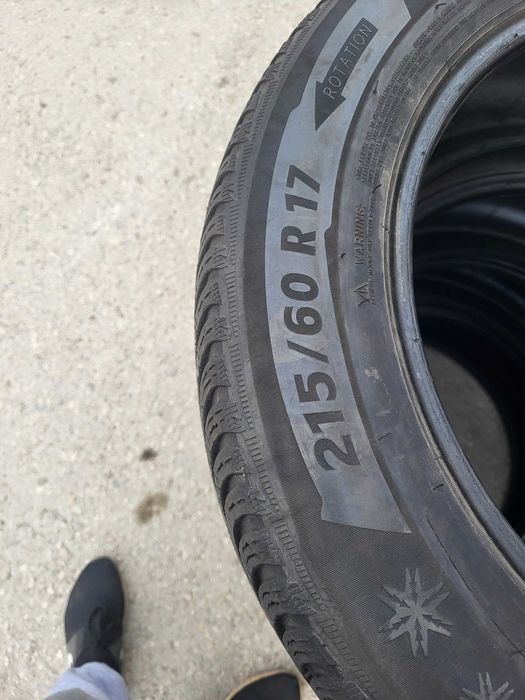 Зимни гуми 215 60 17 Michelin Alpin 5 ДОТ 3016 4 броя Цена 100лв