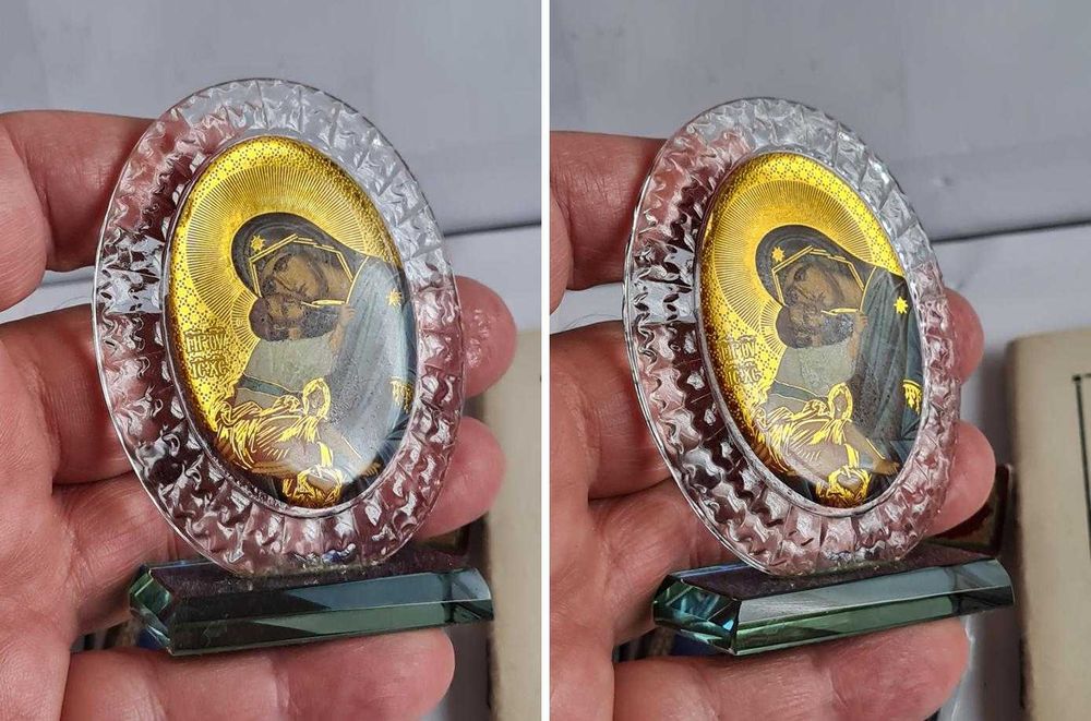 lot de 6 obiecte cu temă religioasă, vechi