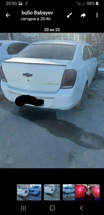 Kobalt 2 tezda sotiladi hamma joyi atlichna 2 ta detalida kraska bor k