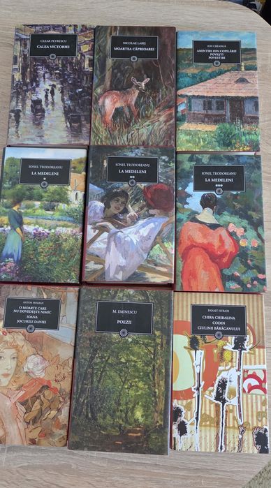 Carti autori români colecție de 52 volume premium