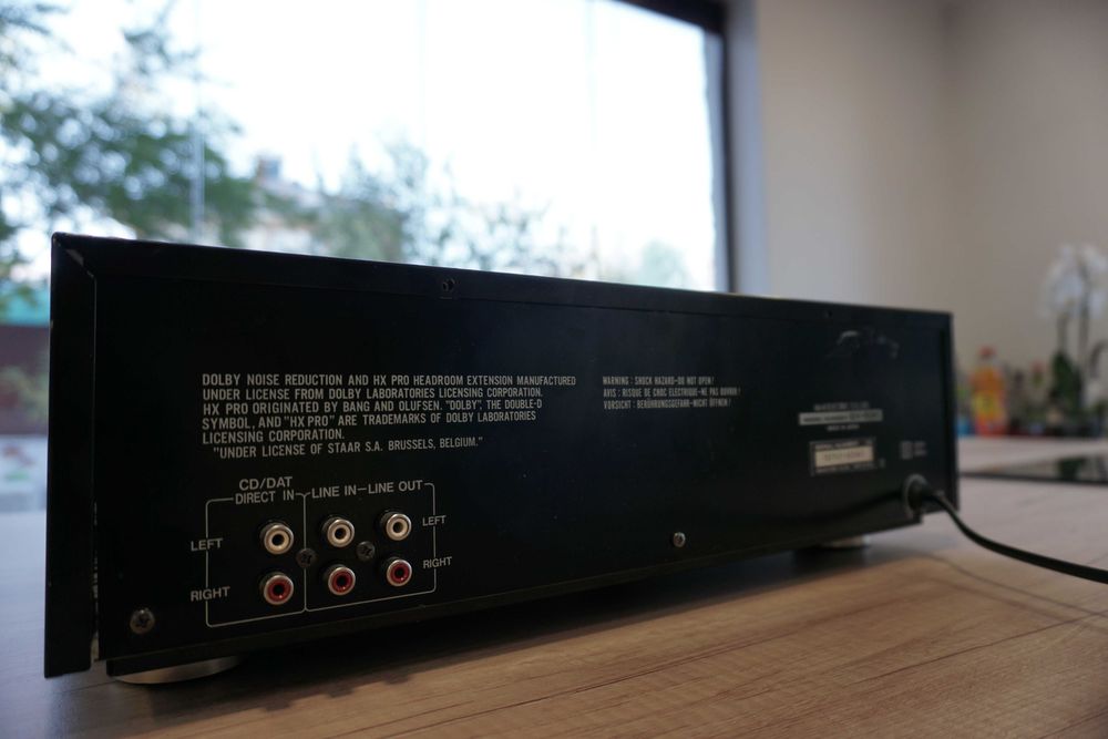 Deck AKAI GX-R35 , cap SGX , volum motorizat , CD/DAT Direct