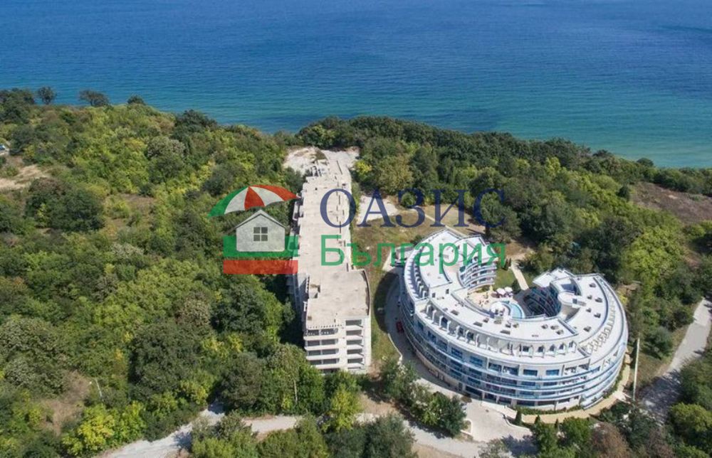 Студио на 3-ти етаж, Аквамарин, Обзор, България - 32,86 кв. м.,