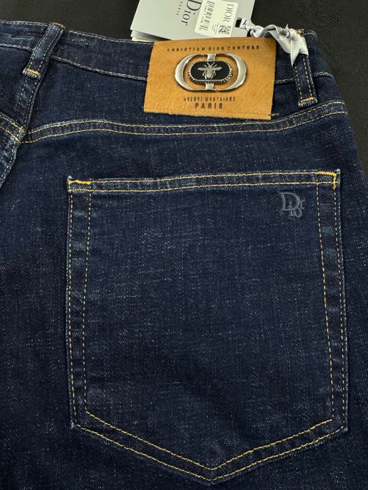 Christian Dior-Чисто нови оригинални мъжки дънки Л номер