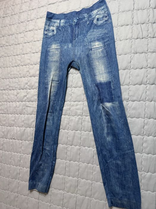 6бр Лот от XS дънки, кожени дънки и клинове