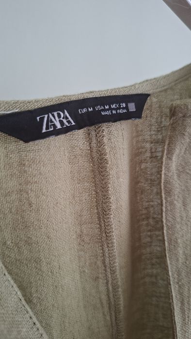 Льняная блуза ZARA