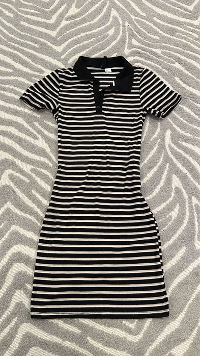 Платье трикотаж полосатое H&M