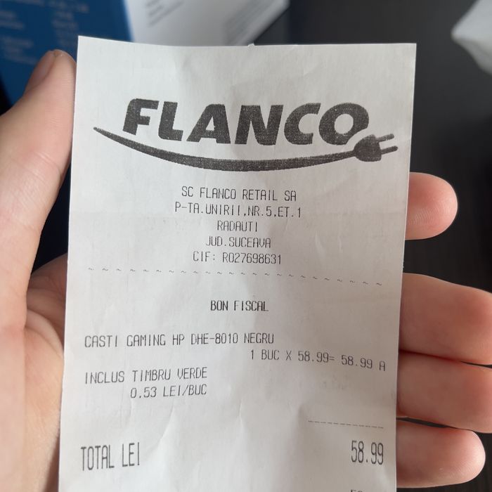 Căști HP noi! Flanco