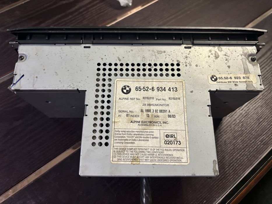 Магнитола BMW X5 E53