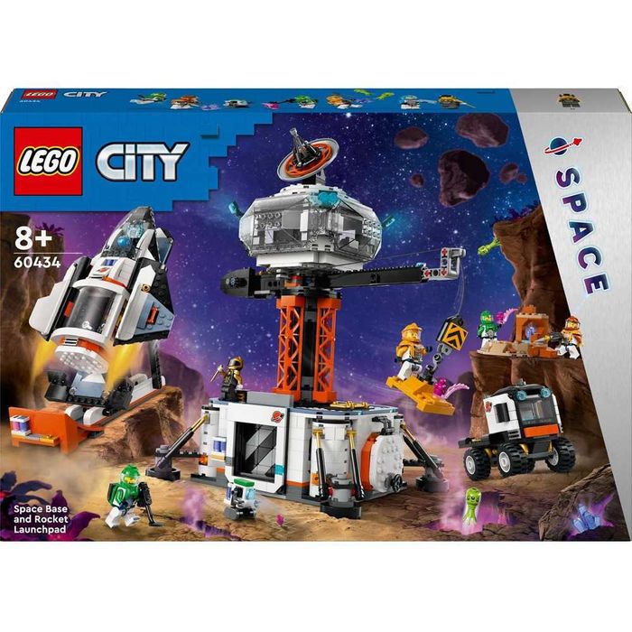 LEGO City 60434 Bază spațială - Asamblat o singură dată, complet.
