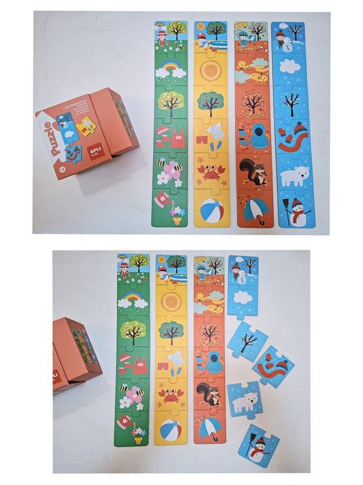 Различни пъзели и игри Playtive Клевър бук