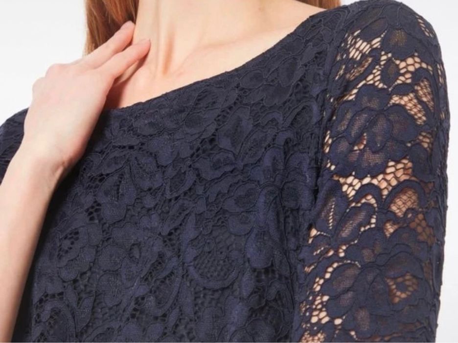 Rochie Vera Mont marime 44, albastru inchis