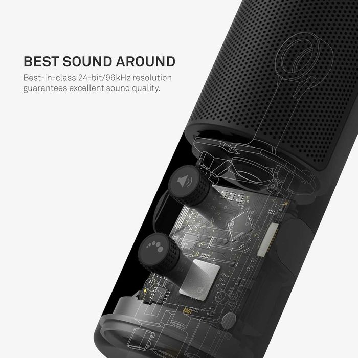 NZXT Capsule USB Microphone конденсаторный микрофон для стриминга, игр