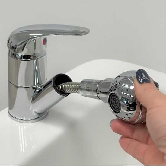 Вана за педикюр Isla- бяла/черна