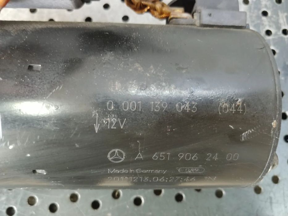 electromotor mercedes c-class  2.2 cdi 651911 w204  a6519062400  0001139043