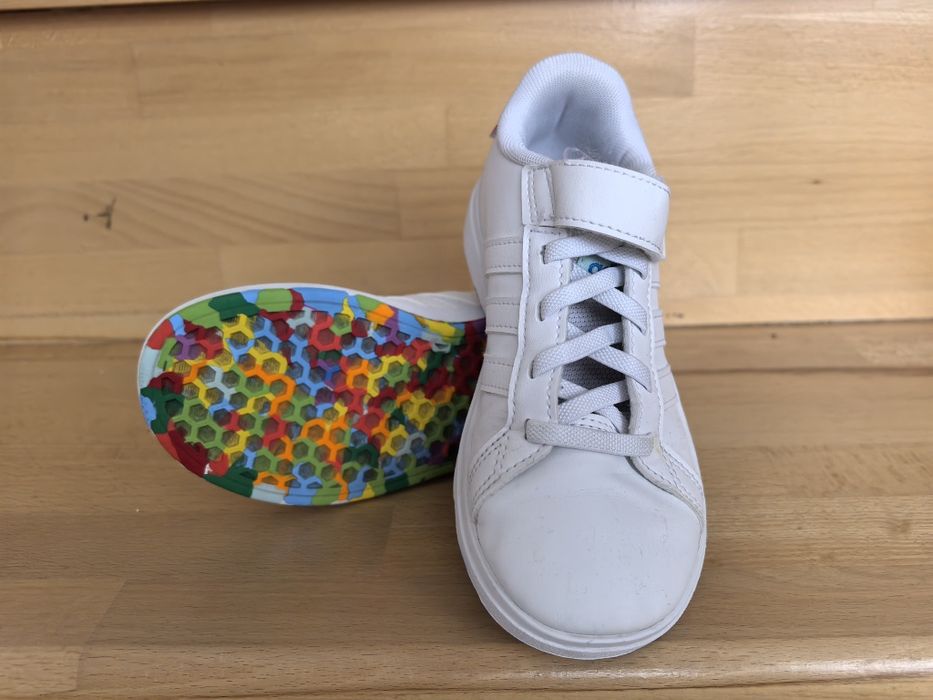 Adidas 2 perechi, fete, piele naturala mărimea 30