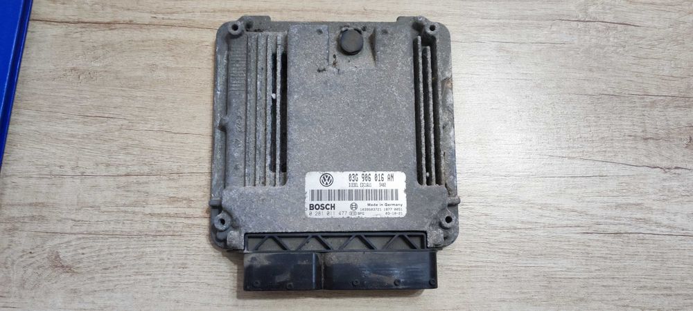 ECU volkswagen vw golf 5 cod motor BKD cod 03G906016AN softat
