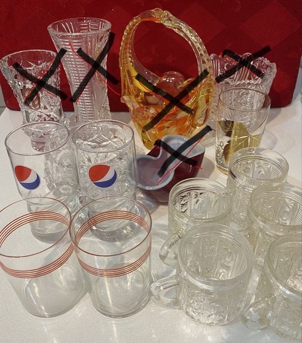 Продам хрустальную, стеклянную посуду