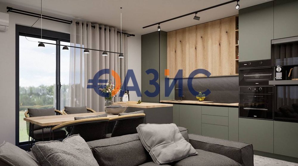 2-етажна градска къща с 2 спални-110,53 кв. м.+Паркомясто 12,5 кв. м.+40 кв. м. двор,Гранд Вилидж,Кошарица,България #34264638