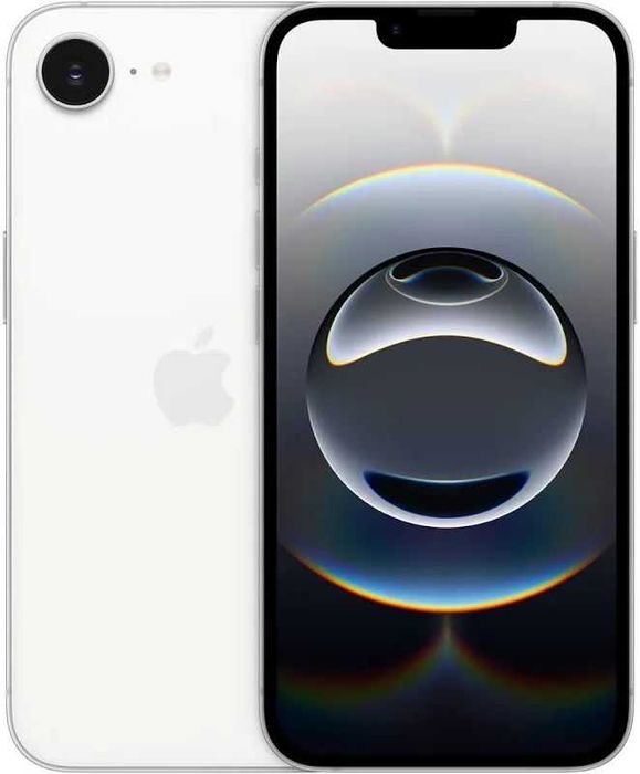 iPhone 16e Alb 128GB – Baterie 100% – 80 Cicluri