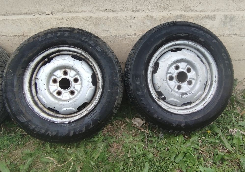 Колесо с дискоми 14