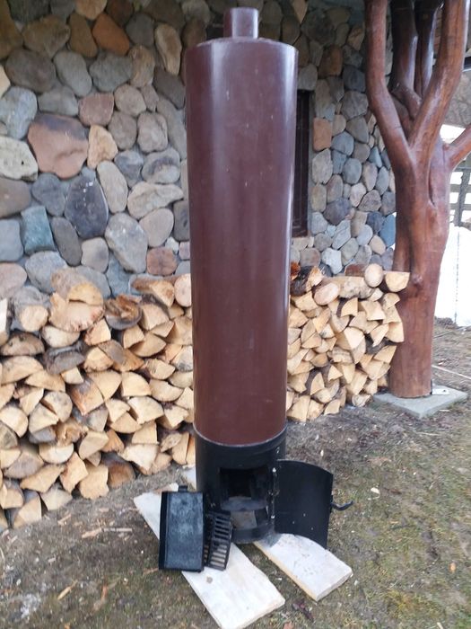 Boiler apă lemne 100 litri